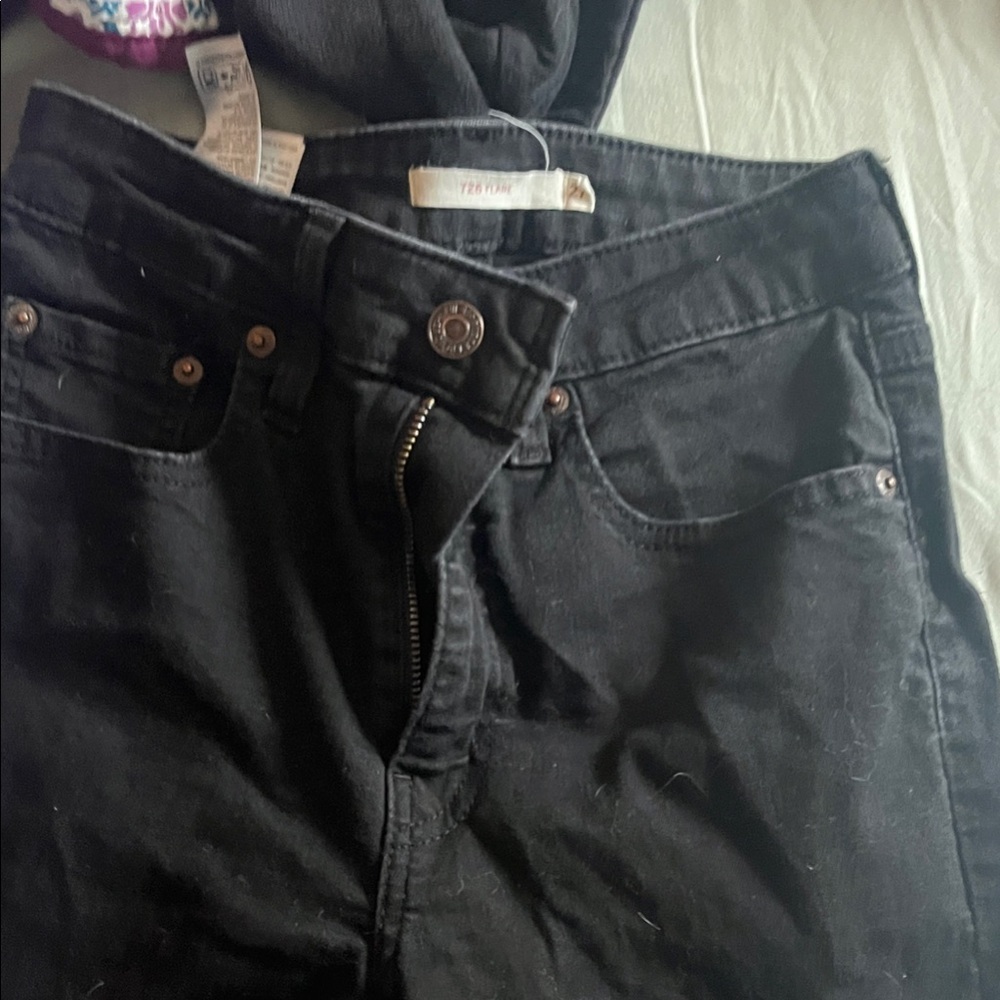 Levi's Women's High Rise Black Jeans